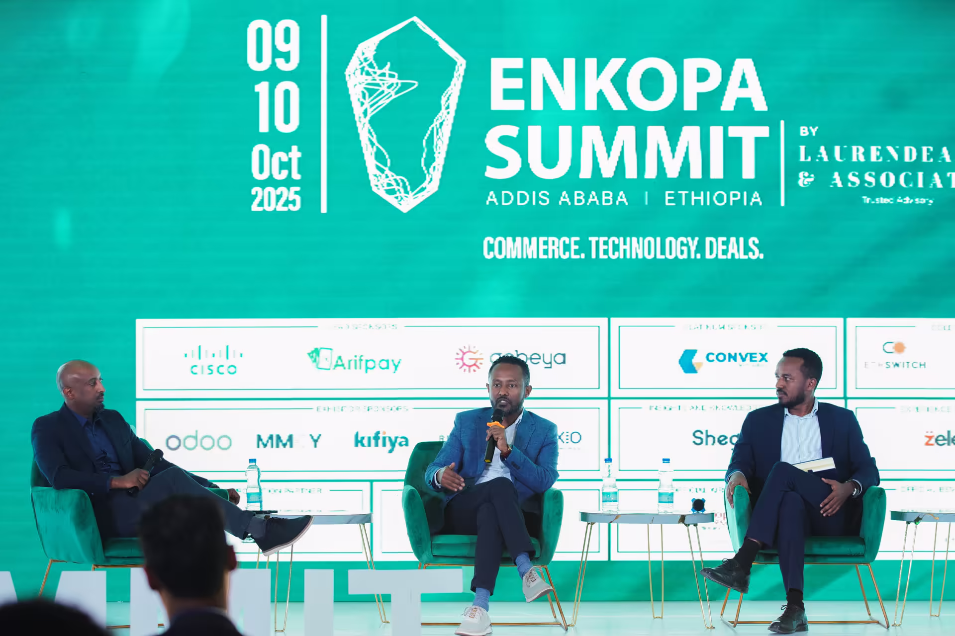 Panel discussion at Enkopa Summit